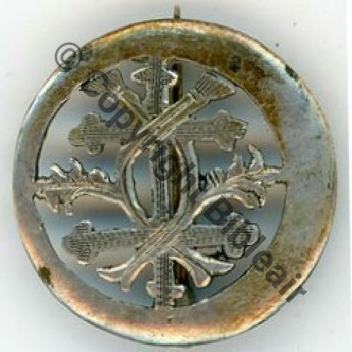 120  1920.23 A1431NH BR.120 202eDRILLE 1erGp 1erRB ou 53e LEVANT  SM Eping bascule Dos lisse ARGENT sans poincon CERCLE et non CROISSANT Src.lepoiluparis 395EurInv 